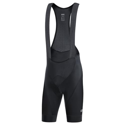 GORE WEAR Herren C3 Bib Shorts+ Kurze Trägerhose, Schwarz, XL EU von GORE WEAR