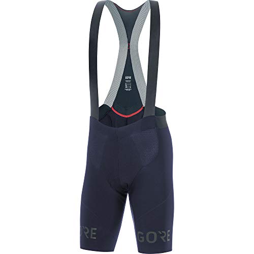 GORE WEAR C7 Langstrecken Herren Rennrad Trägerhose mit Sitzpolster, XL, marineblau von GORE WEAR