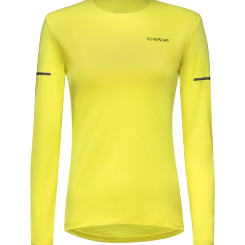 GOREWEAR Contest 2.0 Langarm Shirt Damen, Washed Neon Yellow, 42 GOREWEAR Contest 2.0 Langarm Shirt Damen, Washed Neon Yellow, 42 von GORE WEAR