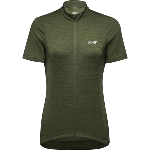 GORE WEAR Damen C3 Trikot T-Shirt, Utility Green, 42 EU von GORE WEAR