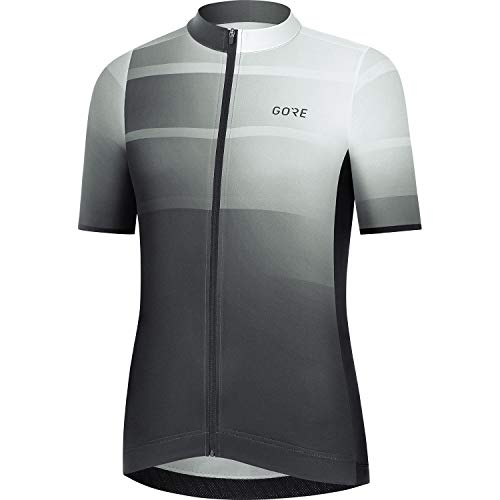 GORE WEAR Damen Fahrrad-Trikot Ardent, 38, Weiß/Schwarz von GORE WEAR