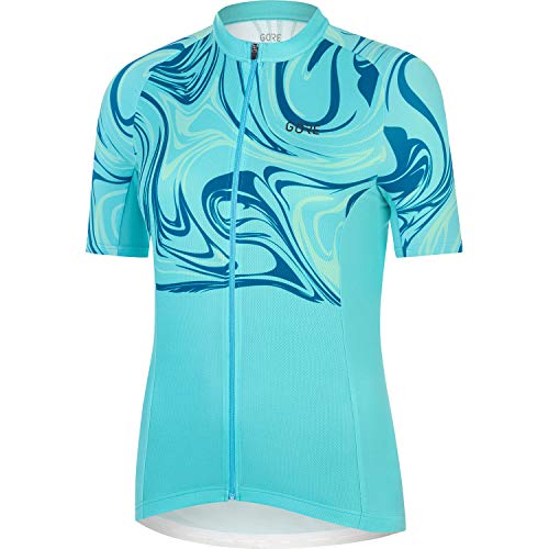 GORE WEAR Damen Fahrrad-Trikot Paint, 40, Kobaltblau/Türkisgrau GORE WEAR Damen Fahrrad-Trikot Paint, 40, Kobaltblau/Türkisgrau von GORE WEAR