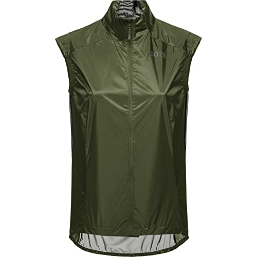 GORE WEAR Damen Fahrrad-Weste Ambient, GORE-TEX INFINIUM, 40, Dunkelgrün/Schwarz von GORE WEAR