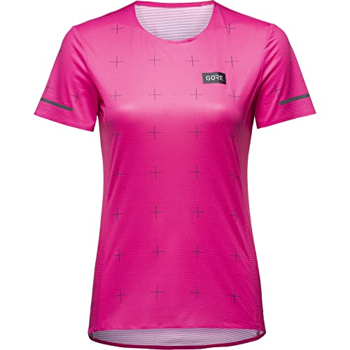 GORE WEAR Damen Kurzarm-Laufshirt Contest Daily, 40, Pink von GORE WEAR