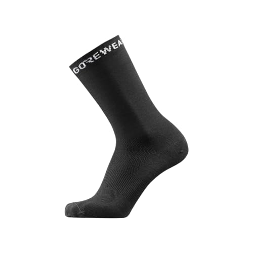 GORE WEAR Unisex Essential Merino Socks, Schwarz, 41-43 EU von GORE WEAR