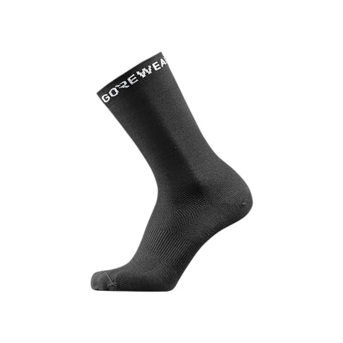 GORE WEAR Unisex Essential Merino Socks, Schwarz, 44-46 EU von GORE WEAR