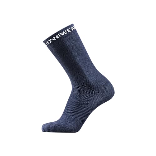GORE WEAR Unisex Essential Merino Socks, Orbit Blue, 44-46 EU von GORE WEAR