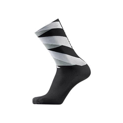 GOREWEAR Unisex Essential Signal Socks, Black/White, 38 EU von GORE WEAR