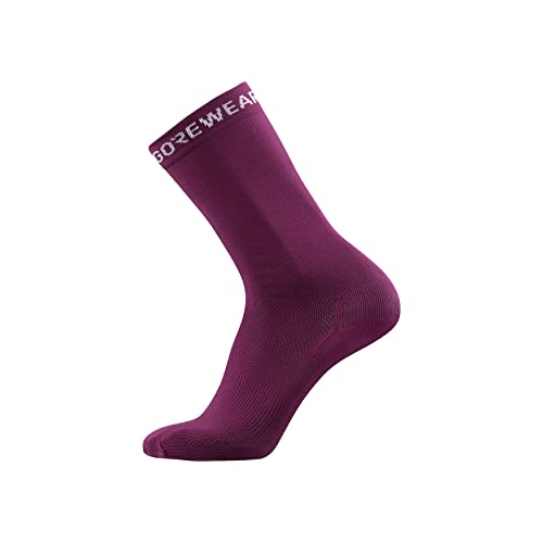GOREWEAR Unisex R3 Thermo Tights Socken, Process Purple, 41-43 EU von GORE WEAR