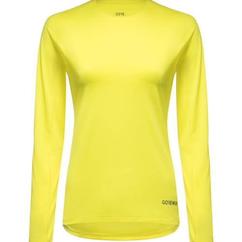 GOREWEAR Everyday Langarm Shirt Damen, Washed Neon Yellow, 38 GOREWEAR Everyday Langarm Shirt Damen, Washed Neon Yellow, 38 von GORE WEAR