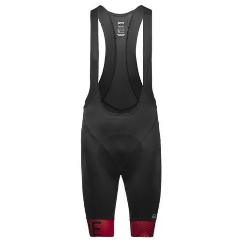 GORE WEAR Herren C5 Opti Trägerhose+ Kurze, Black/Red, M EU GORE WEAR Herren C5 Opti Trägerhose+ Kurze, Black/Red, M EU von GORE WEAR