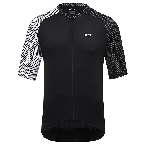 GORE WEAR Herren C5 Trikot, Schwarz/Weiß, XL EU von GORE WEAR