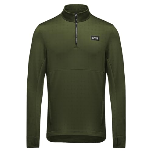 GOREWEAR Everyday Thermo 1/4-Zip Herren, Utility Green, S von GORE WEAR