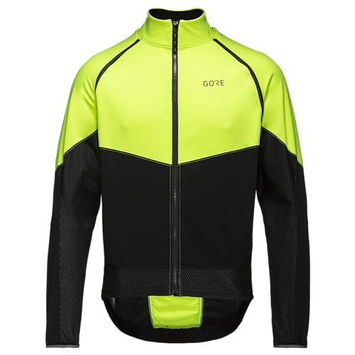 GORE WEAR Herren Fahrrad-Jacke Phantom, GORE-TEX INFINIUM, M, Neon-Gelb/Schwarz von GORE WEAR