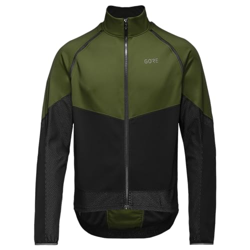 GORE WEAR Herren Phantom Jacke, Utility Green/Black, L EU von GORE WEAR