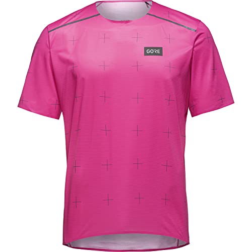 GORE WEAR Herren Kurzarm-Laufshirt Contest Daily, XL, Pink von GORE WEAR