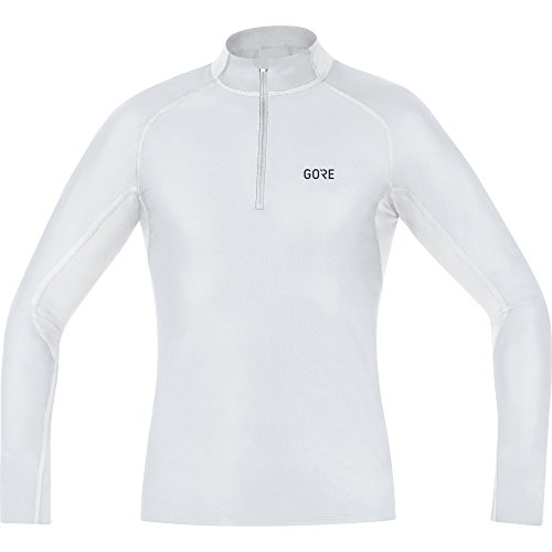 GORE WEAR Herren M Windstopper Baselayer Thermo Turtleneck Stehkragenshirt, Light Grey/White, S EU von GORE WEAR