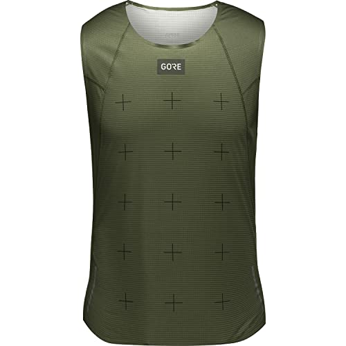 GORE WEAR Herren Singlet Contest Daily, XL, Dunkelgrün von GORE WEAR