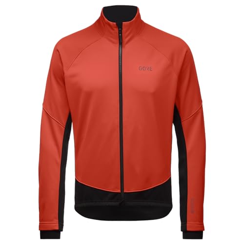 GORE WEAR Herren Thermo Fahrrad-Jacke, C3, GORE-TEX INFINIUM, M, Feuerrot/Schwarz von GORE WEAR