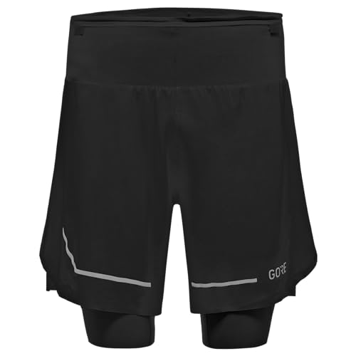 GOREWEAR Ultimate 2in1 Shorts Herren, Black, M GOREWEAR Ultimate 2in1 Shorts Herren, Black, M von GORE WEAR