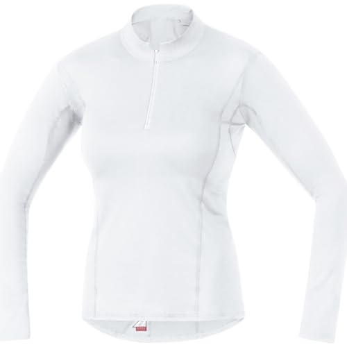 GOREWEAR M Damen Base Layer Thermo Stehkragenshirt, White, 44 GOREWEAR M Damen Base Layer Thermo Stehkragenshirt, White, 44 von GORE WEAR