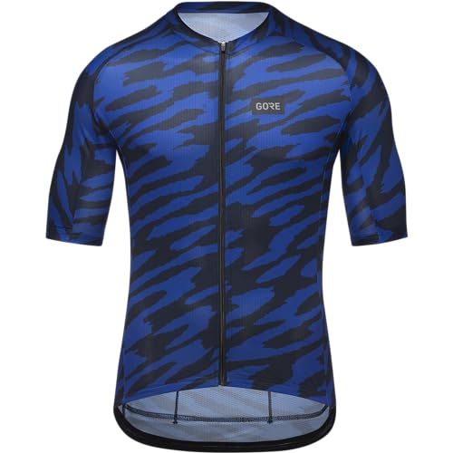 GORE WEAR Herren Spirit Organic Camo Jerseys, Orbit Blau/Ultramarine, L EU von GORE WEAR