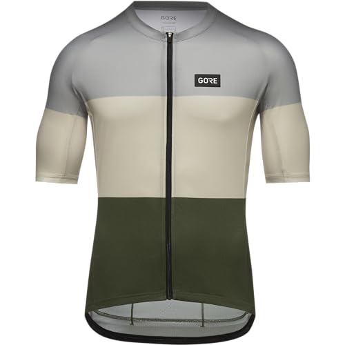 GORE WEAR Herren Spirit Stripes Jerseys, Lab Grau/Tech Beige, S EU GORE WEAR Herren Spirit Stripes Jerseys, Lab Grau/Tech Beige, S EU von GORE WEAR