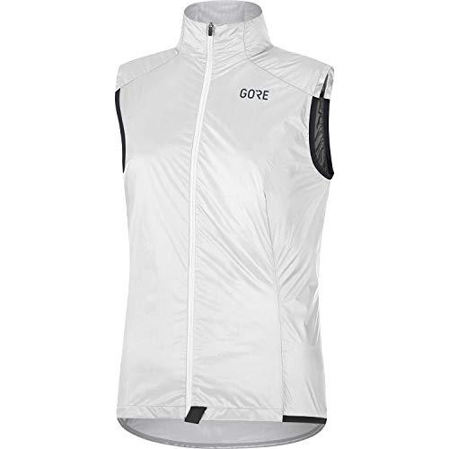 GORE WEAR Damen Fahrrad-Weste Ambient, GORE-TEX INFINIUM, 42, Weiß von GORE WEAR