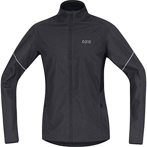 GORE Wear R3 Herren Jacke, Partial GORE WINDSTOPPER, L, Dunkelgrau/Schwarz von GORE WEAR