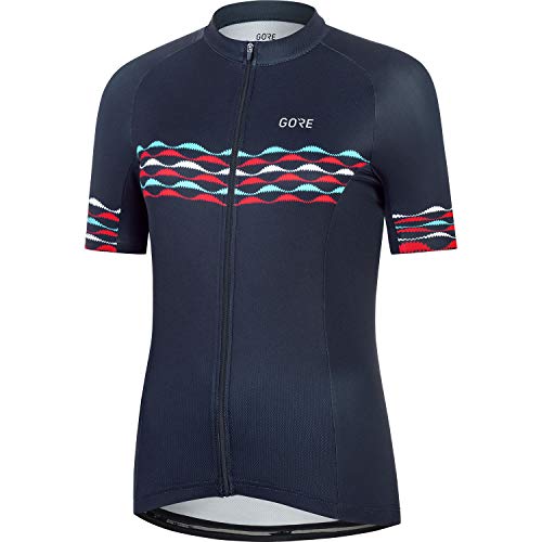 GORE WEAR Damen Fahrrad-Trikot Skyline, 38, Marineblau/Türkisgrau GORE WEAR Damen Fahrrad-Trikot Skyline, 38, Marineblau/Türkisgrau von GORE WEAR