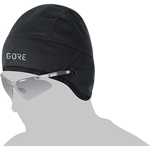 GORE Wear Winddichte Herren Fahrrad-Mütze, M WINDSTOPPER Thermo Beanie, Größe: 60-64/L, Farbe: Schwarz, 100391 von GORE WEAR