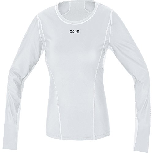 GORE WEAR Winddichtes Damen Thermo-Unterzieh-Shirt, Multisport, GORE WINDSTOPPER, 38, Hellgrau/Weiß von GORE WEAR