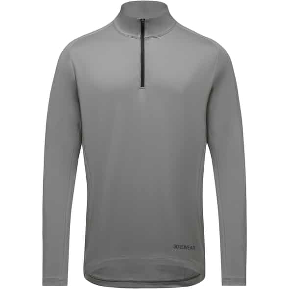 GOREWEAR Everyday Mid 1/4-Zip Mens Herren (Grau XXL Größe) Sale von GOREWEAR