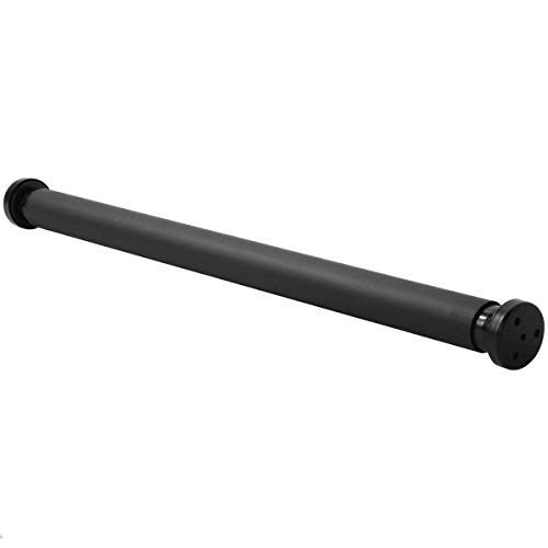 GORILLA SPORTS® Klimmzugstange - für Türrahmen, Ohne Schrauben, 63-93 cm Verstellbare, aus Stahl, mit Eva Schaumstoffgriffen, Schwarz - Pull Up Bar, Türreck, Reckstange, für Zuhause, Fitness, Gym von GORILLA SPORTS