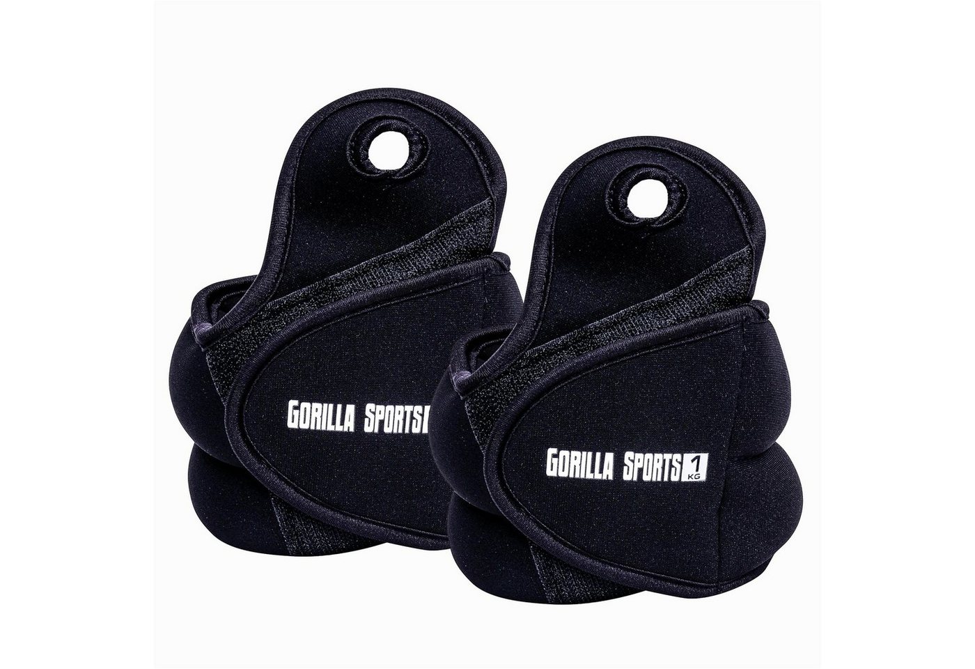 GORILLA SPORTS Gewichtsmanschette Handgelenkgewichte, Paar, mit Daumenschlaufen und Klettverschluss GORILLA SPORTS Gewichtsmanschette Handgelenkgewichte, Paar, mit Daumenschlaufen und Klettverschluss von GORILLA SPORTS