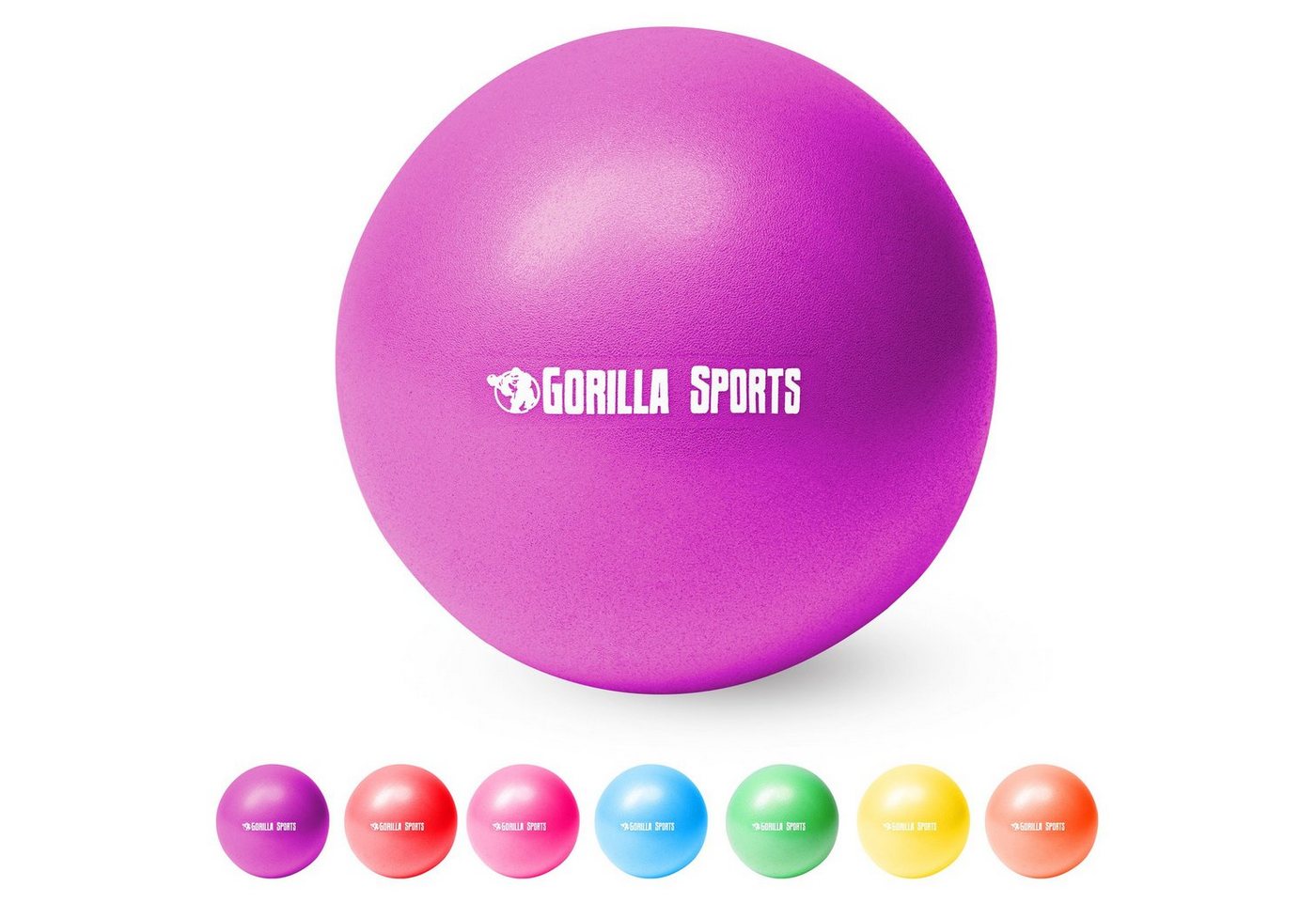 GORILLA SPORTS Gymnastikball 28cm, inkl. Ballpumpe, Farbwahl - Yoga, Fitness, Mini Pilates Ball GORILLA SPORTS Gymnastikball 28cm, inkl. Ballpumpe, Farbwahl - Yoga, Fitness, Mini Pilates Ball von GORILLA SPORTS