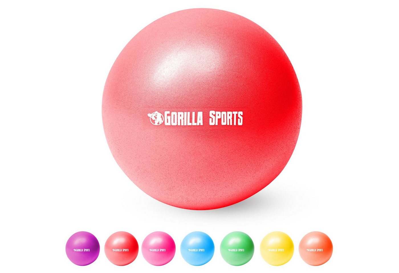 GORILLA SPORTS Gymnastikball 28cm, inkl. Ballpumpe, Farbwahl - Yoga, Fitness, Mini Pilates Ball GORILLA SPORTS Gymnastikball 28cm, inkl. Ballpumpe, Farbwahl - Yoga, Fitness, Mini Pilates Ball von GORILLA SPORTS