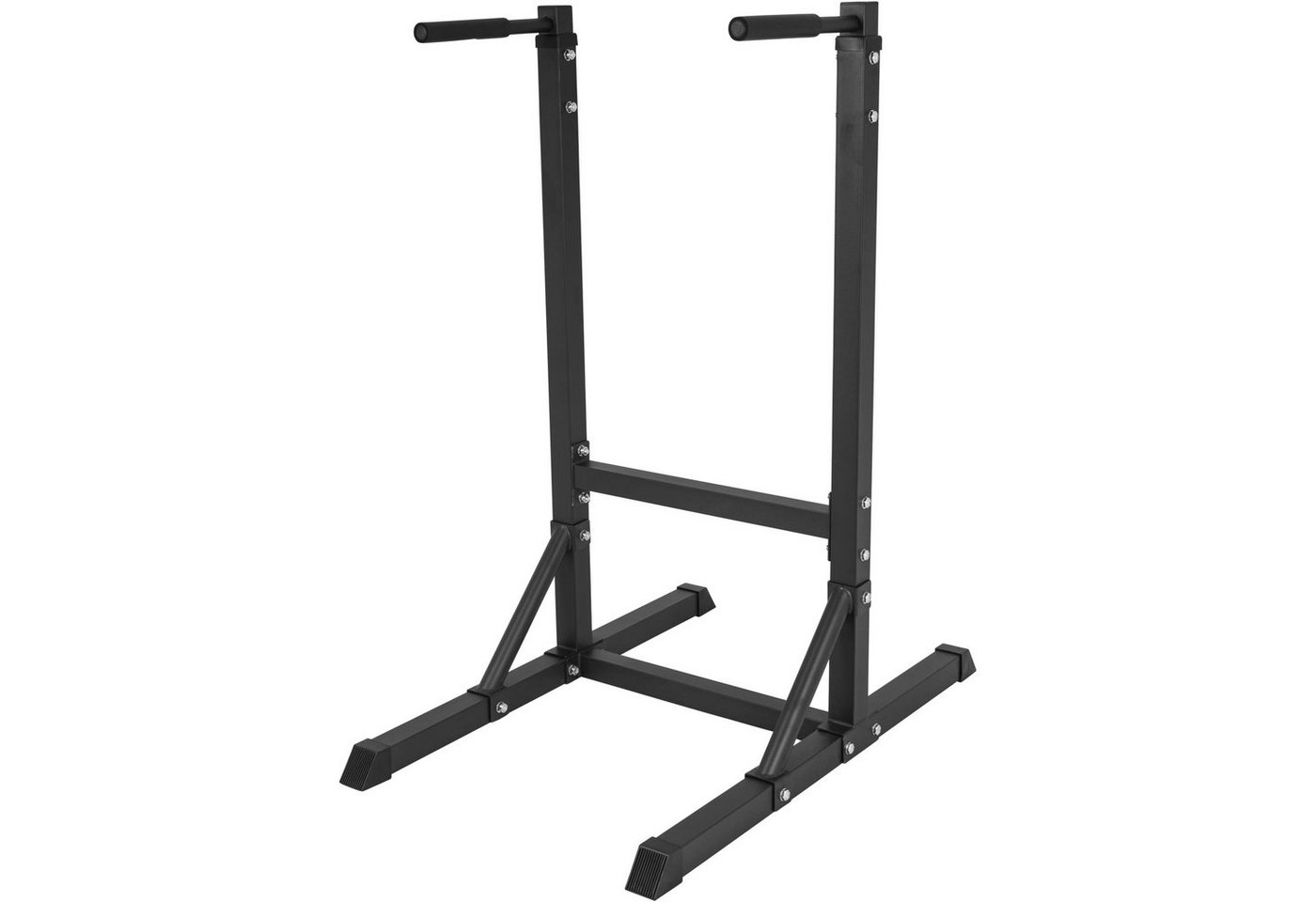 GORILLA SPORTS Kraftstation Dip Station - 98x65x125cm, bis 150kg, Stahl, Schwarz/Weiß - Dip Barren GORILLA SPORTS Kraftstation Dip Station - 98x65x125cm, bis 150kg, Stahl, Schwarz/Weiß - Dip Barren von GORILLA SPORTS