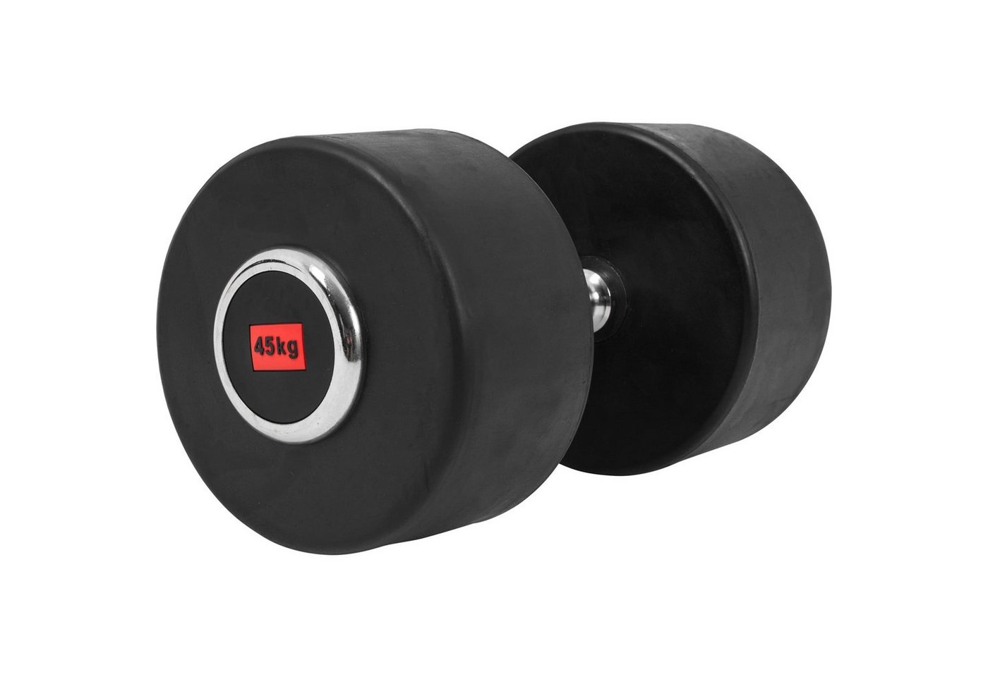 GORILLA SPORTS Kurzhantel Einzeln/2er Set, Gewichte 2,5-50kg - Rundhanteln, Dumbbells, Hantelset, mit/ohne Ablage, aus Gusseisen, Gummiert, Griff Gerändelt, Rutschfest von GORILLA SPORTS