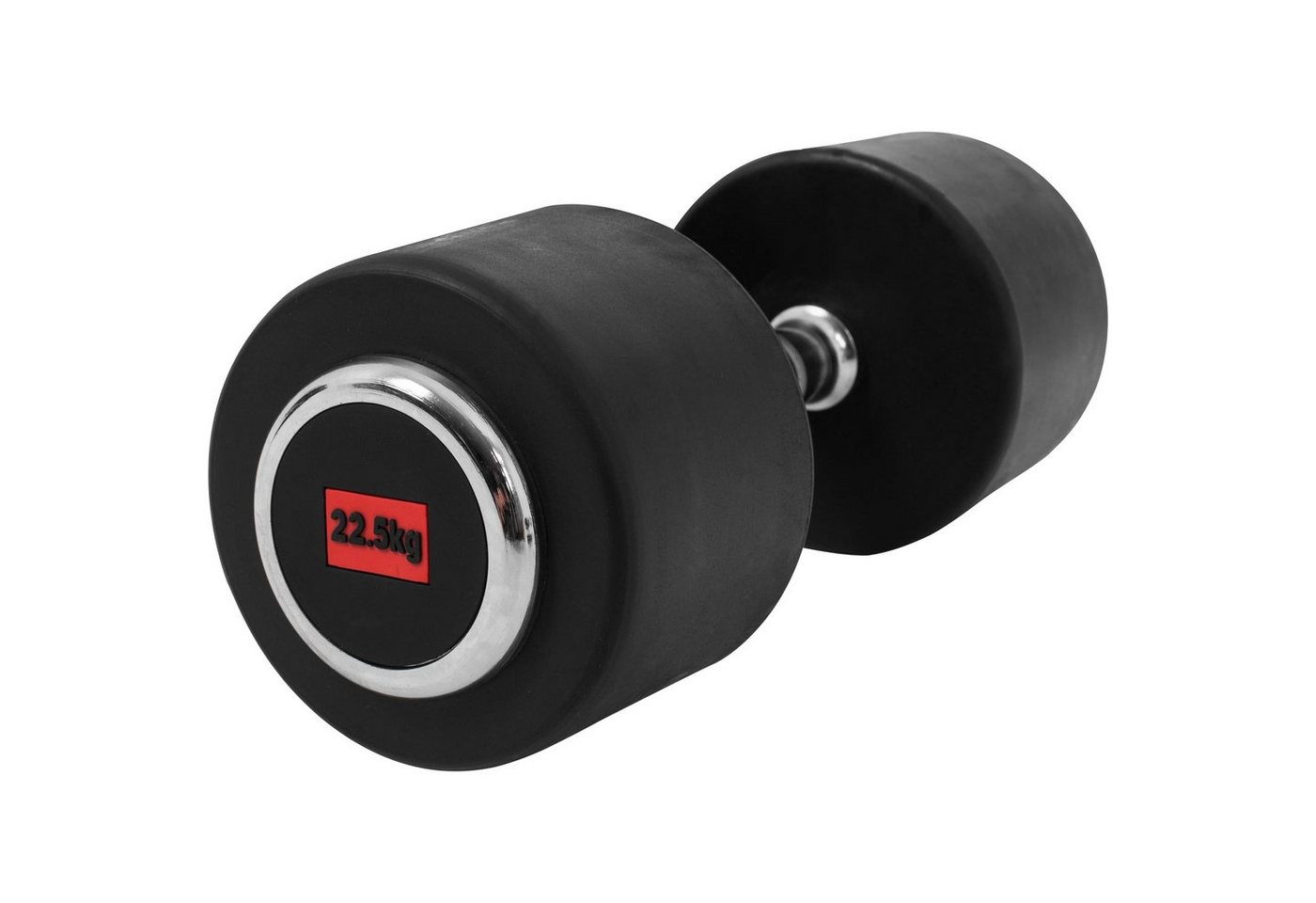 GORILLA SPORTS Kurzhantel Einzeln/2er Set, Gewichte 2,5-50kg - Rundhanteln, Dumbbells, Hantelset, mit/ohne Ablage, aus Gusseisen, Gummiert, Griff Gerändelt, Rutschfest von GORILLA SPORTS