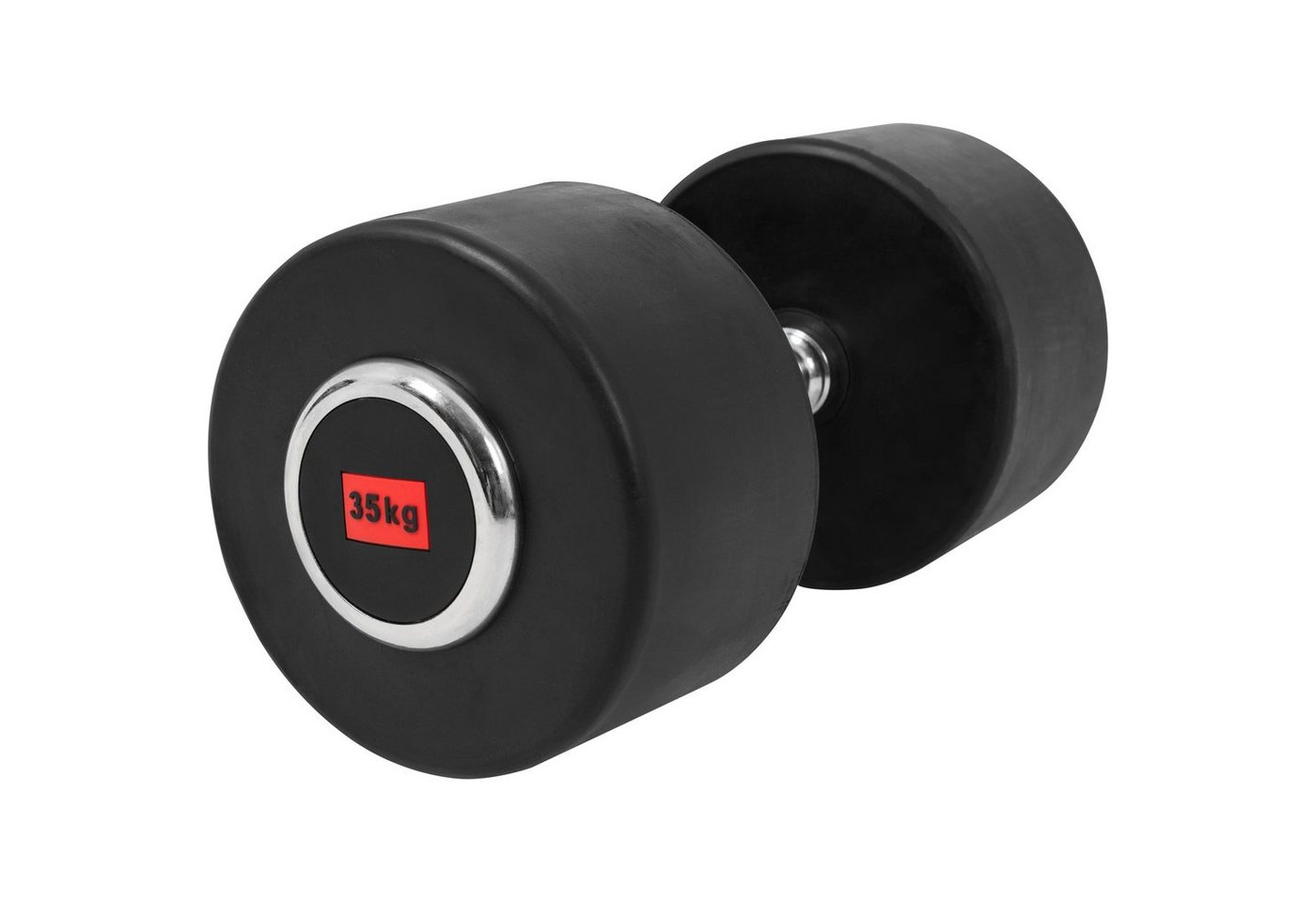 GORILLA SPORTS Kurzhantel Einzeln/2er Set, Gewichte 2,5-50kg - Rundhanteln, Dumbbells, Hantelset, mit/ohne Ablage, aus Gusseisen, Gummiert, Griff Gerändelt, Rutschfest von GORILLA SPORTS