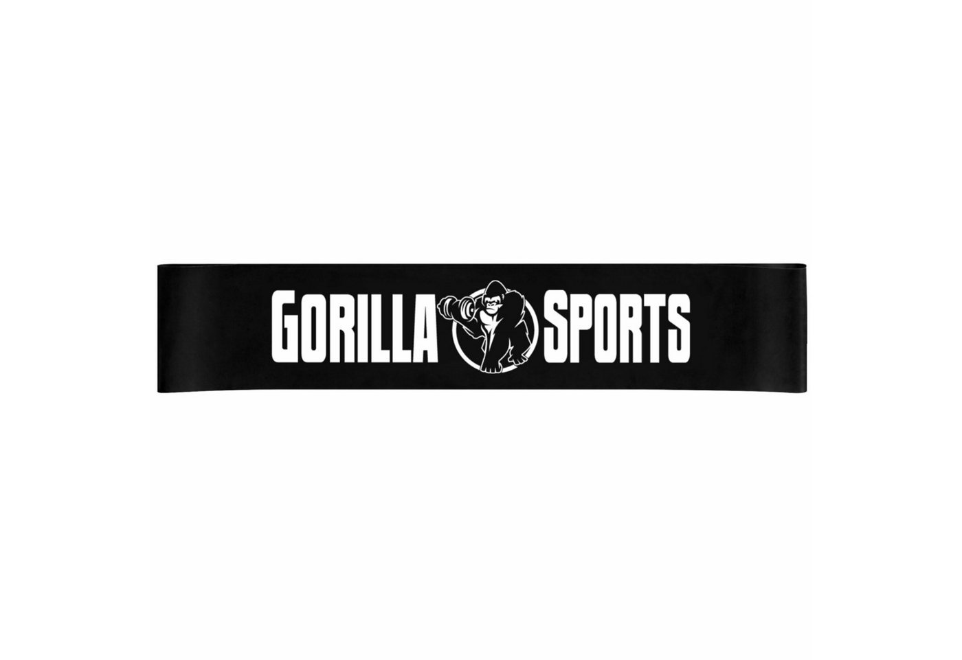 GORILLA SPORTS Trainingsband Widerstandsbänder - 5 Verschiedene Stärke, rutschfest, Latex, Farbwahl von GORILLA SPORTS