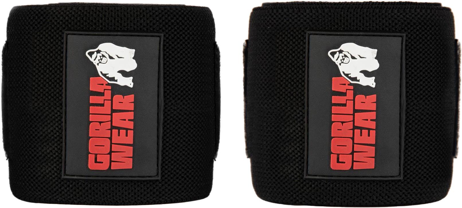 Elbow Wraps chwarz - 150CM von GORILLA WEAR