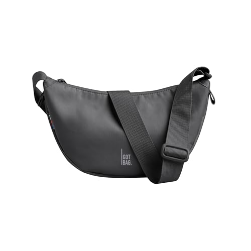 GOT BAG Crossbody Moon Bag | Halbmond Handtasche Wasserabweisend | Stylische Umhängetasche mit verstellbarem Gurt (shark, small) GOT BAG Crossbody Moon Bag | Halbmond Handtasche Wasserabweisend | Stylische Umhängetasche mit verstellbarem Gurt (shark, small) von GOT BAG