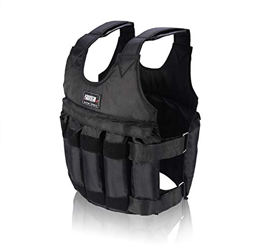 Gewichtsweste Verstellbar, 20kg Fitness Gewichtsjacke Einstellbaren Gewichten Laufweste für Training Krafttraining Gewichtsweste Verstellbar, 20kg Fitness Gewichtsjacke Einstellbaren Gewichten Laufweste für Training Krafttraining von GOTOTOP