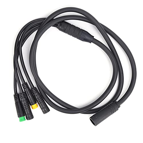 GOWENIC E-Bike 1T4 Kabel, wasserdichtes 1T4 Elektrofahrrad Kabel Mittelmotor Bremshebel Gashebel für BBS01/BBS02 Mittelmotor von GOWENIC