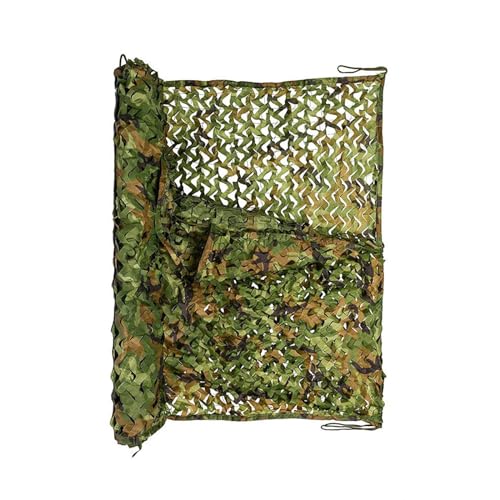 GOYUXV Tarnnetz Camouflage Netz 150D-Tarnnetz Zur Militärischen Tarnung, Erhältlich In 2 M, 3.0m, 4.0m, 5 M, 7 M Und 10 M(Color:White,Size:10x15m/32.8x49.2ft) von GOYUXV