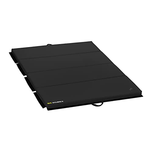 Gymrex GR-FM_19 Weichbodenmatte 200 x 120 x 5 cm faltbar Schwarz Turnmatte klappbare Turnmatte Gymnastikmatte faltbar Gymrex GR-FM_19 Weichbodenmatte 200 x 120 x 5 cm faltbar Schwarz Turnmatte klappbare Turnmatte Gymnastikmatte faltbar von GR Gymrex