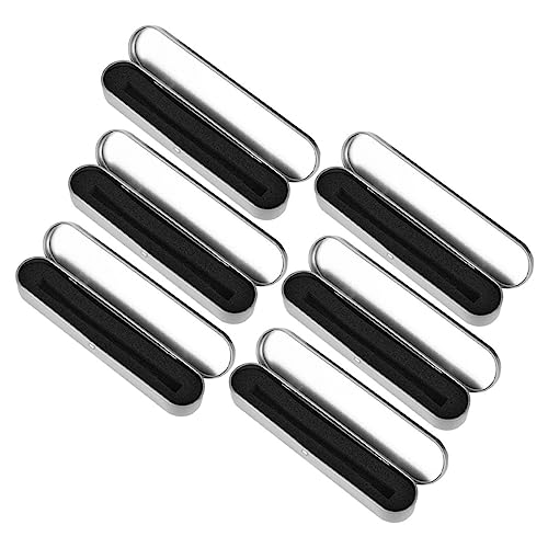 GRADENEVE Tragbare Bleistiftbox Aus Metall Weißblech Bleistift-aufbewahrungsboxen Mit Deckel Robuster Und Sicherer Stift-Organizer Für Jungen Und Mädchen Schüler Schulbedarf 6 Stück GRADENEVE Tragbare Bleistiftbox Aus Metall Weißblech Bleistift-aufbewahrungsboxen Mit Deckel Robuster Und Sicherer Stift-Organizer Für Jungen Und Mädchen Schüler Schulbedarf 6 Stück von GRADENEVE