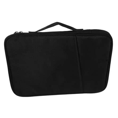 GRADENEVE Taschen Gepäck kleine Laptoptasche für Damen Notebooktasche Damen Laptoptasche Handtasche The Tote Bag Laptop-Schalen reisetüten Computertasche leichte Tragetasche Nylon Black von GRADENEVE